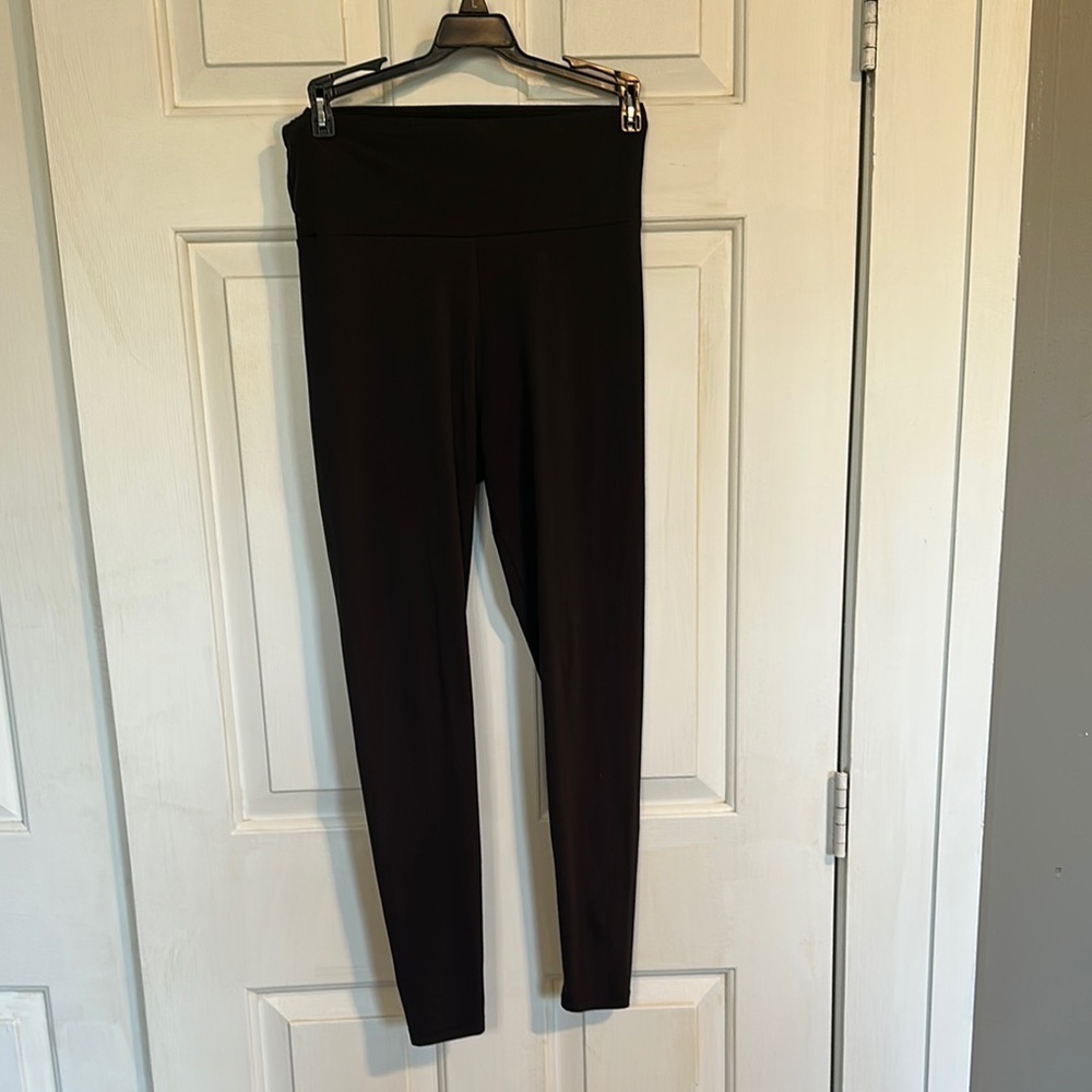 On the Go Black Leggings size small-medium